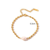Conjunto de Pérolas Banho Ouro 18k Feminino