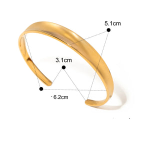 Pulseira Minimalista Feminina em Aço Inoxidável