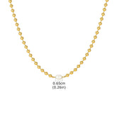 Pulseira de Pérolas Banhada a Ouro Vnox