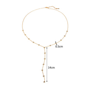 Colar Cobra com Zircônia Cúbica