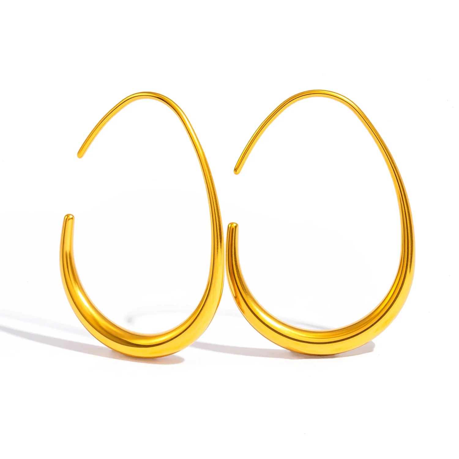 Brinco de Ouro Feminino Argola Clássica
