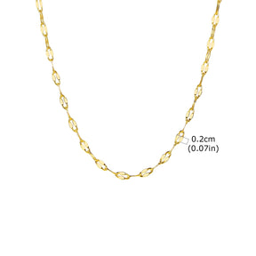 Colar Choker Feminino Banhado a Ouro 18K