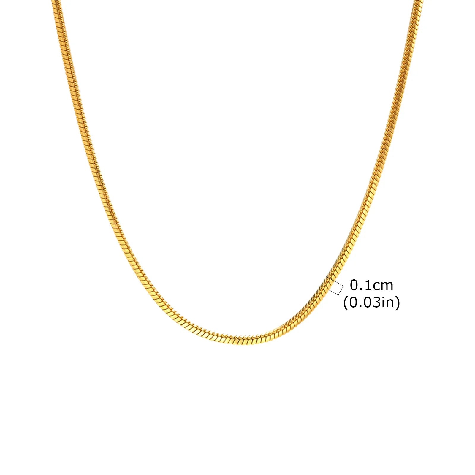 Colar Choker Feminino Banhado a Ouro 18K