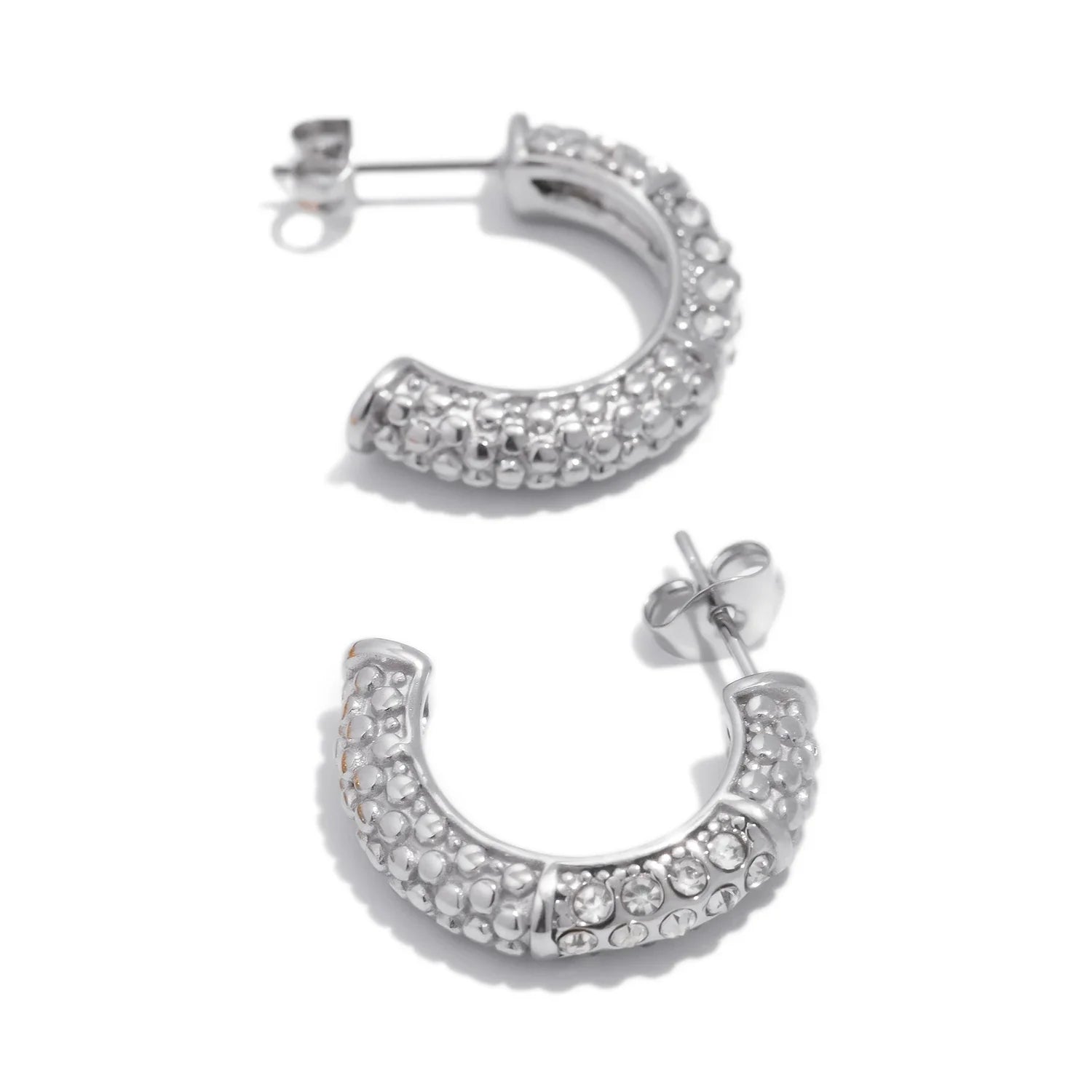 Brinco de Ouro 18k Feminino com Zircônia