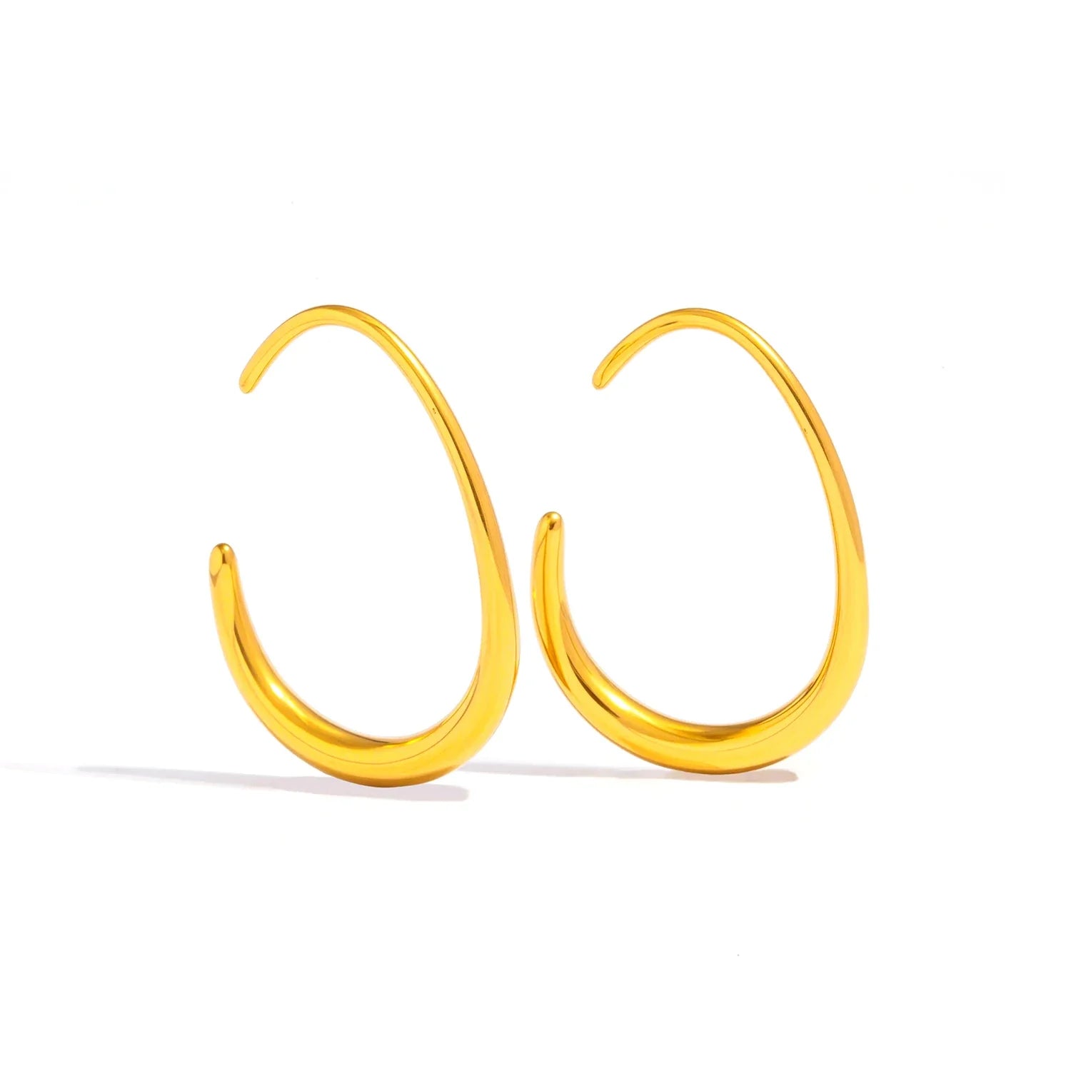 Brinco de Ouro Feminino Argola Clássica