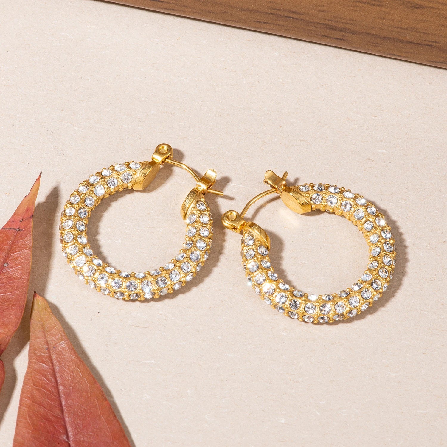 Brinco Argola Feminino Ouro 18k Luxo
