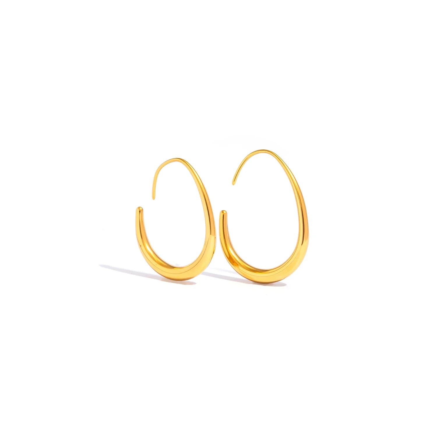 Brinco de Ouro Feminino Argola Clássica