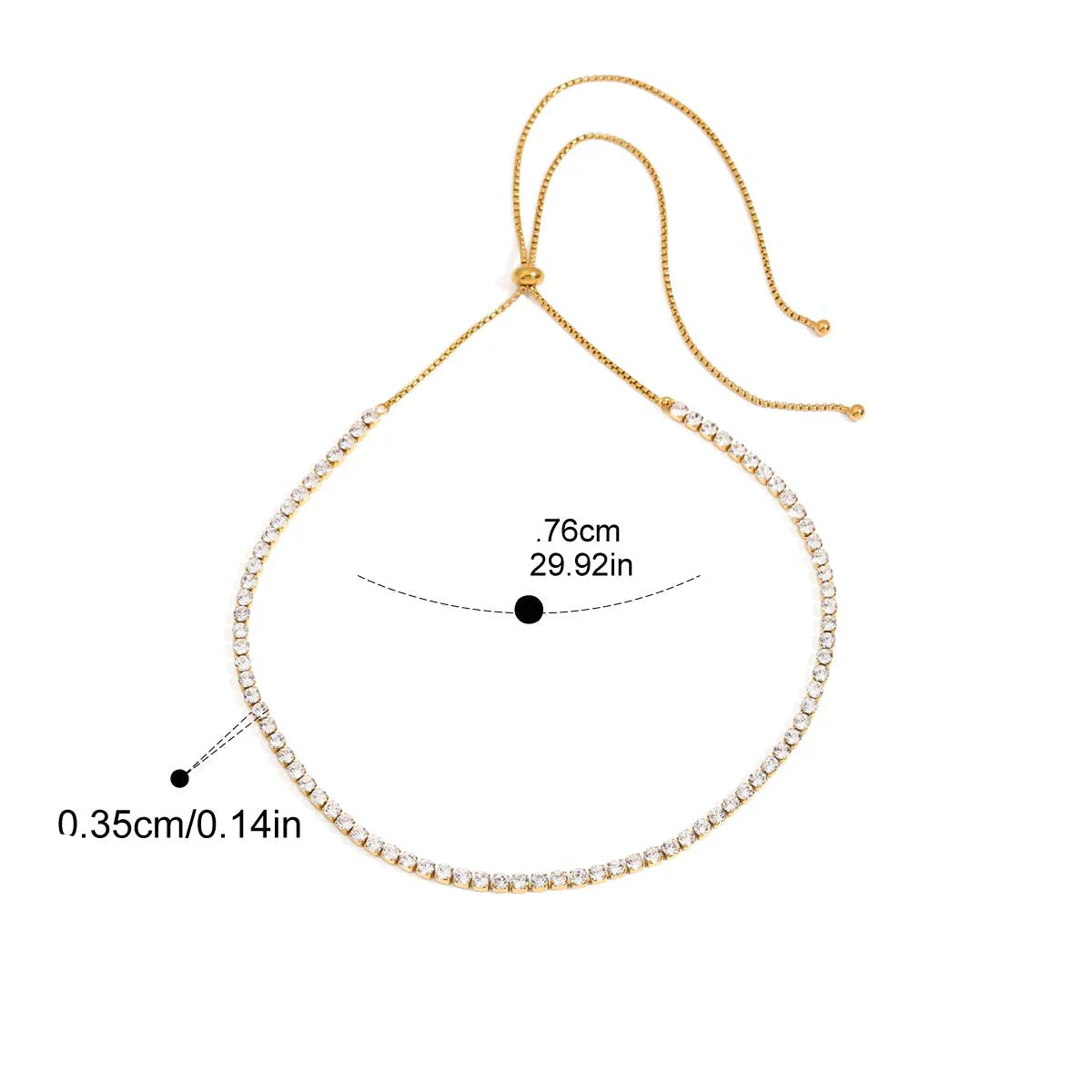 Colar Estrela em Ouro 18k com Zircão
